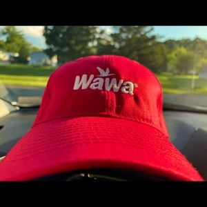 Collectible red Wawa baseball cap. Never worn!